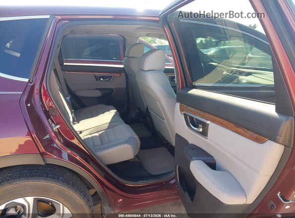 5J6RW2H58KL028657 2019 HONDA CR-V Бордовый Вид наклейки с VIN-кодом