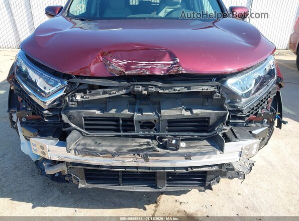 5J6RW2H58KL028657 2019 HONDA CR-V Бордовый Вид спереди