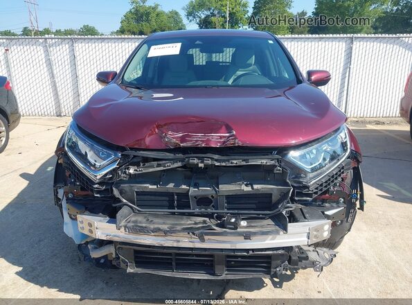 5J6RW2H58KL028657 2019 HONDA CR-V Бордовый Вид щитка приборов