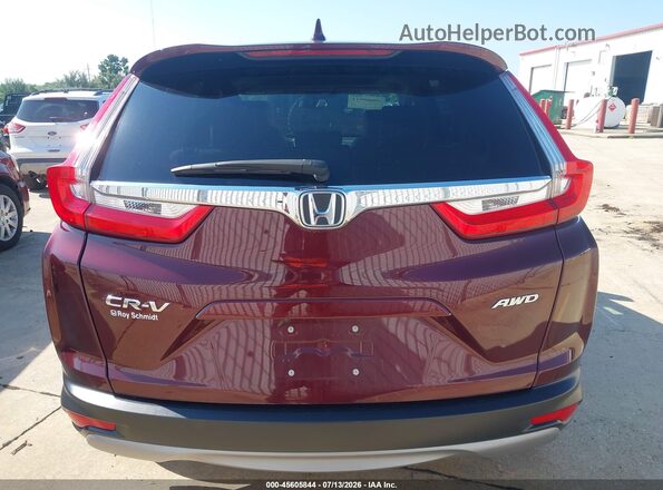 5J6RW2H58KL028657 2019 HONDA CR-V Бордовый 