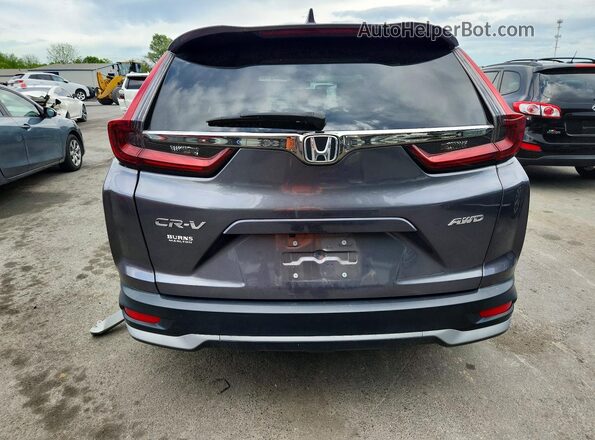 5J6RW2H58NA014502 2022 HONDA CR-V Gray Rear view