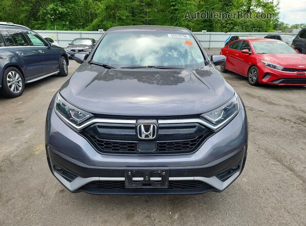 5J6RW2H58NA014502 2022 HONDA CR-V Gray Front view