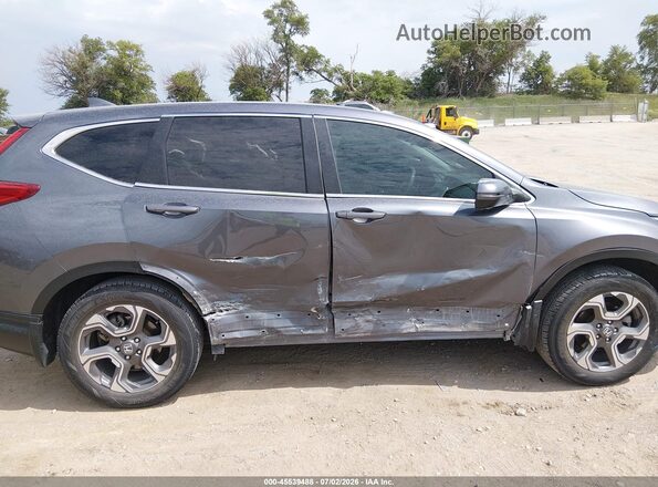 5J6RW2H59HL020592 2017 HONDA CR-V Gray Вид спереду