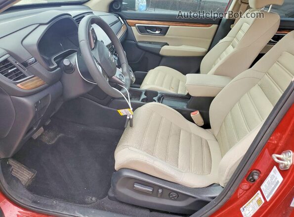 5J6RW2H59HL050708 2017 HONDA CR-V Red წინა სალონის ხედი