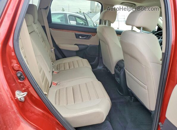 5J6RW2H59HL050708 2017 HONDA CR-V Red უკანა სალონის ხედი