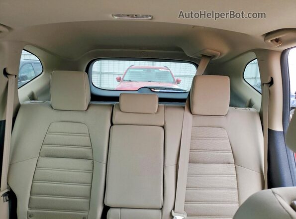 5J6RW2H59HL050708 2017 HONDA CR-V Red უკანა სავარძლების ხედი