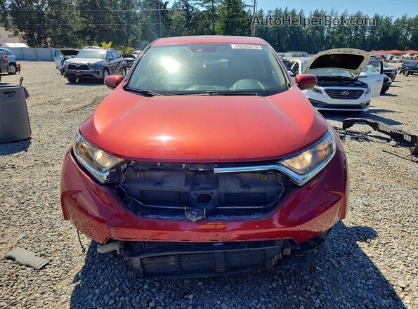 5J6RW2H5XKL001086 2019 HONDA CR-V Red Front view