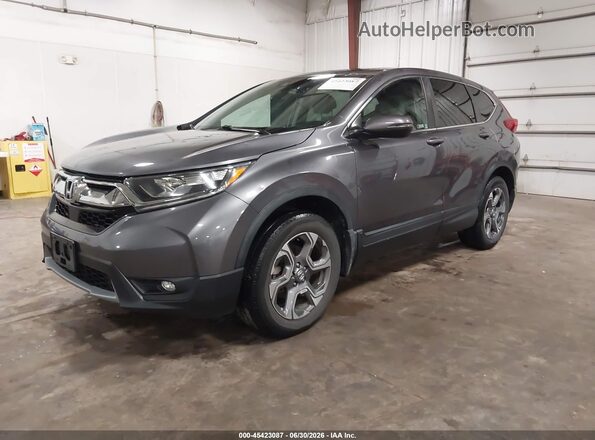 5J6RW2H5XKL003548 2019 HONDA CR-V Серый Передняя левая четверть