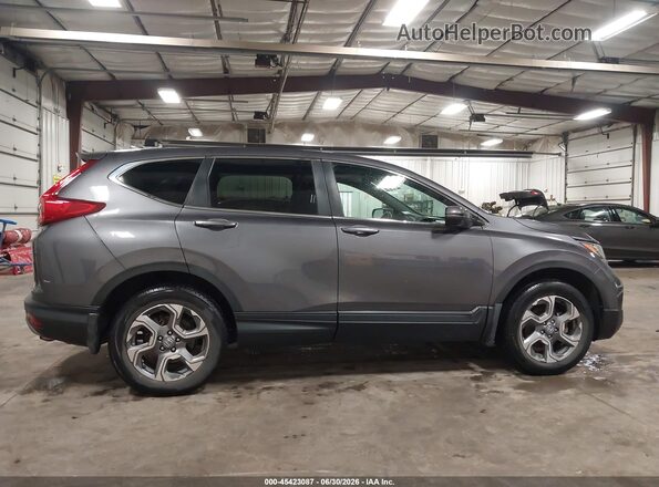 5J6RW2H5XKL003548 2019 HONDA CR-V Серый Вид задней части салона