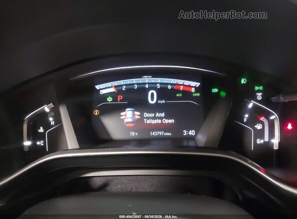 5J6RW2H5XKL003548 2019 HONDA CR-V Серый Вид задних сидений
