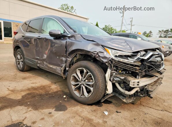 5J6RW2H5XLA020217 2020 HONDA CR-V Серый Передняя правая четверть