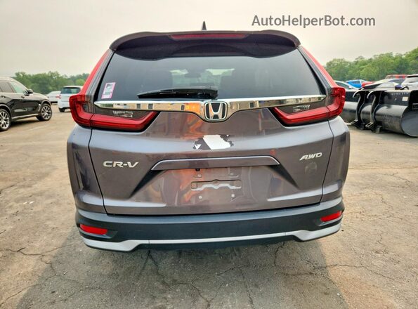 5J6RW2H5XLA020217 2020 HONDA CR-V Серый Вид сзади