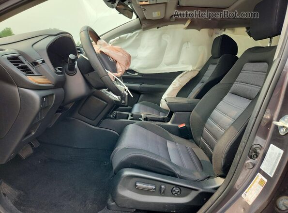 5J6RW2H5XLA020217 2020 HONDA CR-V Серый Вид салона спереди
