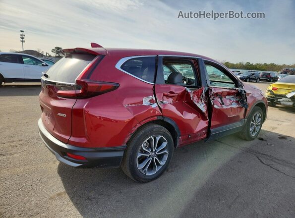 5J6RW2H5XMA005721 2021 HONDA CR-V Red Rear right
