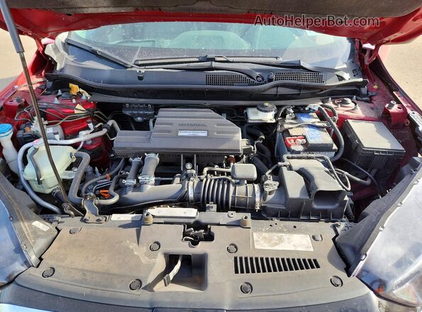 5J6RW2H5XMA005721 2021 HONDA CR-V Red Engine compartment view