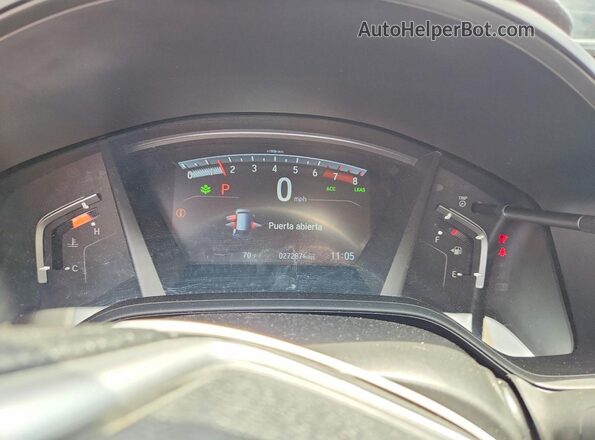 5J6RW2H71ML026706 2021 HONDA CR-V Red Vista del cuadro de instrumentos