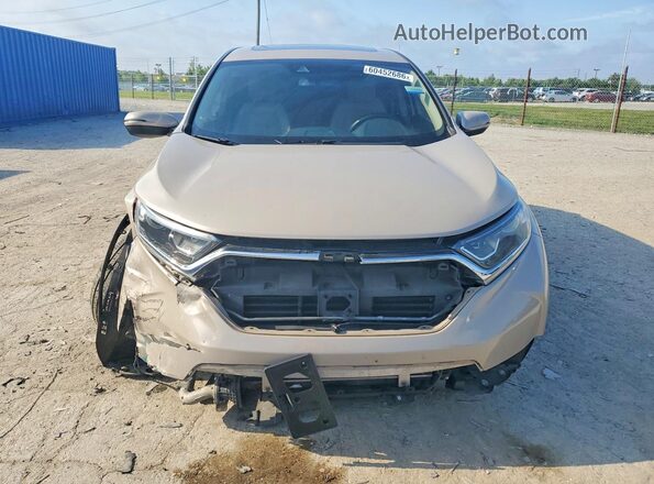 5J6RW2H80JL001638 2018 HONDA CR-V Tan Vista frontal