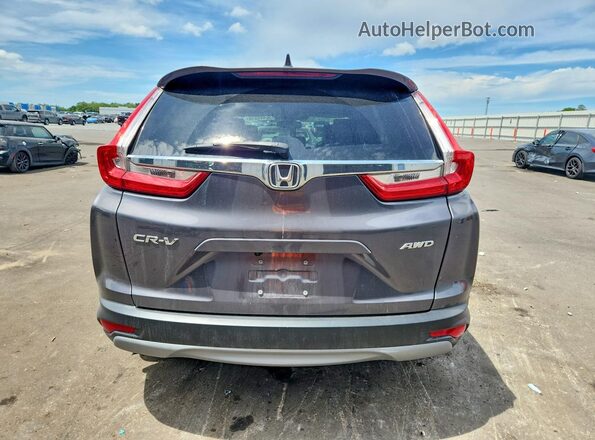 5J6RW2H80KA002088 2019 HONDA CR-V Gray Widok z tyłu