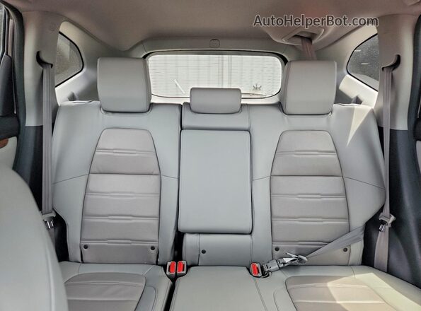 5J6RW2H80KA002088 2019 HONDA CR-V Gray Widok tylnych siedzeń