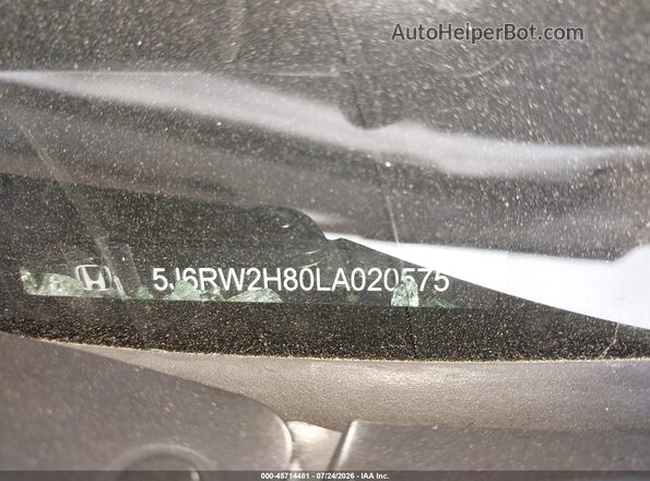5J6RW2H80LA020575 2020 HONDA CR-V White Շարժիչի բաժամունքի տեսք