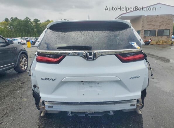 5J6RW2H80LL047621 2020 HONDA CR-V White Rear view