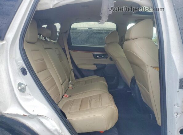 5J6RW2H80LL047621 2020 HONDA CR-V White Rear interior view