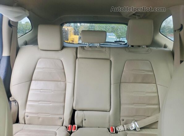 5J6RW2H80LL047621 2020 HONDA CR-V White Rear seats view