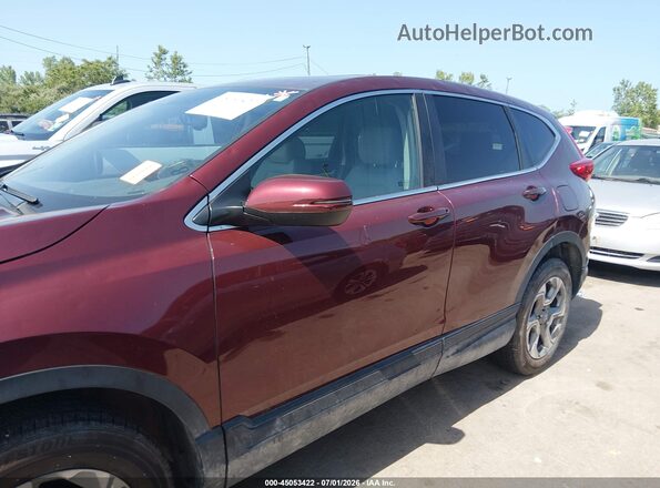 5J6RW2H81HL035226 2017 HONDA CR-V Maroon Панорамний вид салону 360°