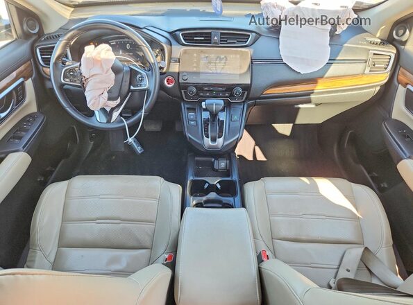 5J6RW2H81HL058554 2017 HONDA CR-V White Առջևի վահանակի տեսք