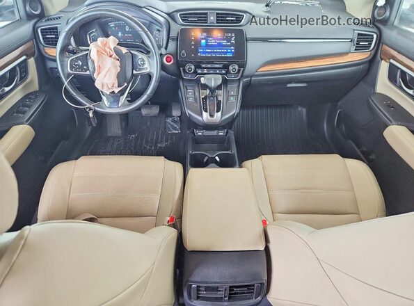 5J6RW2H81MA011644 2021 HONDA CR-V White Dashboard view