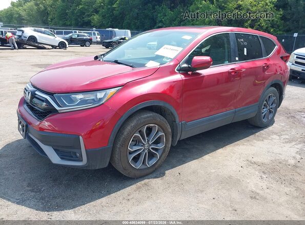 5J6RW2H81NA005408 2022 HONDA CR-V Red Vista tres cuartos delantera izquierda