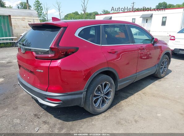 5J6RW2H81NA005408 2022 HONDA CR-V Red Trasero derecho