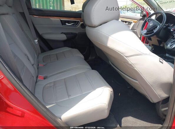 5J6RW2H81NA005408 2022 HONDA CR-V Red Vista de la etiqueta del VIN