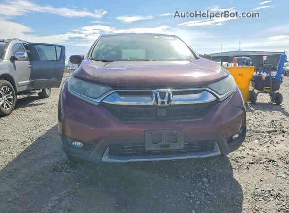 5J6RW2H82HL014594 2017 HONDA CR-V Burgundy Widok z przodu