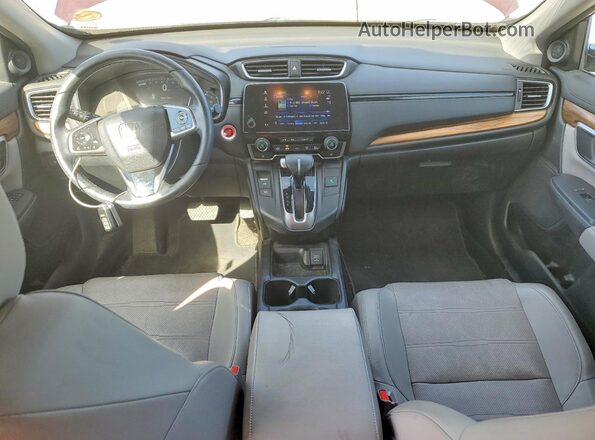 5J6RW2H82HL014594 2017 HONDA CR-V Burgundy Widok deski rozdzielczej