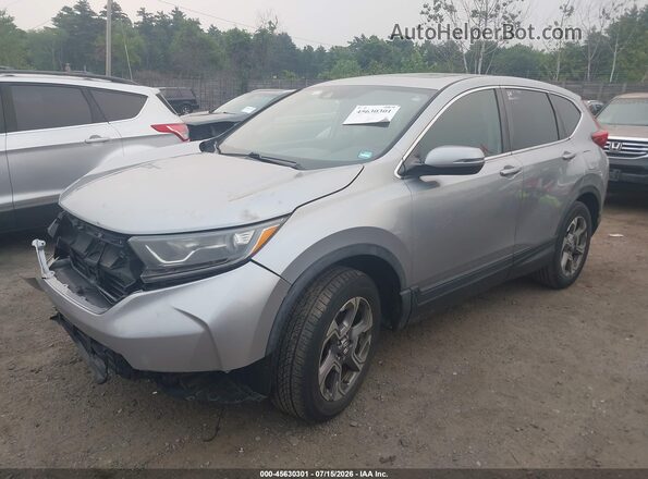 5J6RW2H82HL063441 2017 HONDA CR-V Silver წინა მარცხენა ხედი სამი მეოთხედიდან