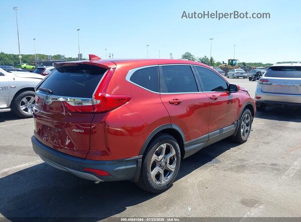 5J6RW2H82KL012951 2019 HONDA CR-V Red Rear right