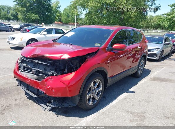 5J6RW2H82KL012951 2019 HONDA CR-V Red Front left