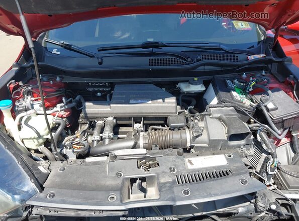 5J6RW2H82KL012951 2019 HONDA CR-V Red Rear view