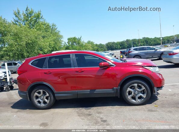 5J6RW2H82KL012951 2019 HONDA CR-V Red Rear interior view