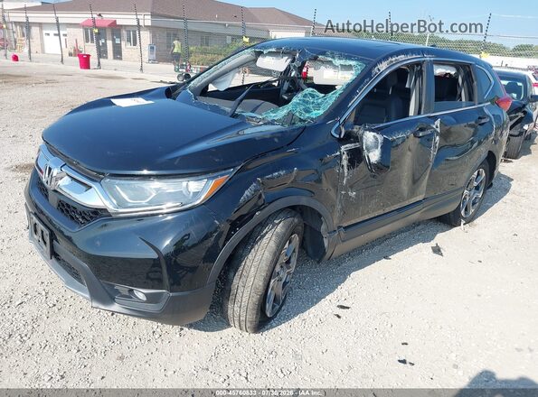 5J6RW2H82KL033802 2019 HONDA CR-V Black Przód lewy