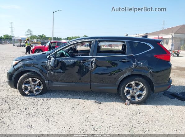 5J6RW2H82KL033802 2019 HONDA CR-V Black Widok wnętrza 360 stopni
