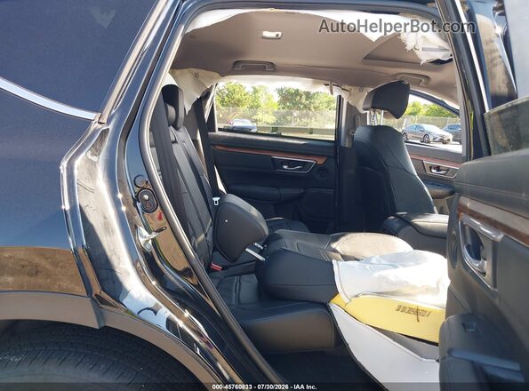 5J6RW2H82KL033802 2019 HONDA CR-V Black Widok naklejki z numerem VIN