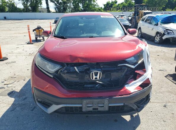 5J6RW2H82LL001644 2020 HONDA CR-V Red Widok z przodu