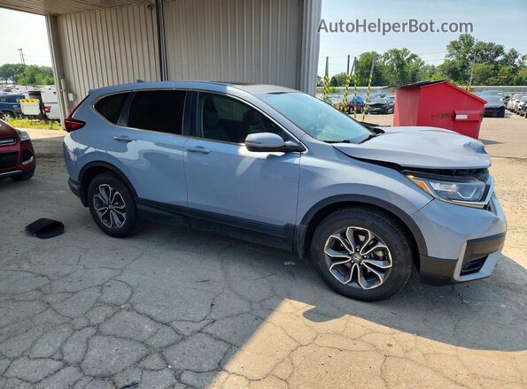 5J6RW2H82MA014293 2021 HONDA CR-V Blue Front right