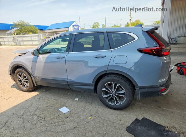 5J6RW2H82MA014293 2021 HONDA CR-V Blue Rear left