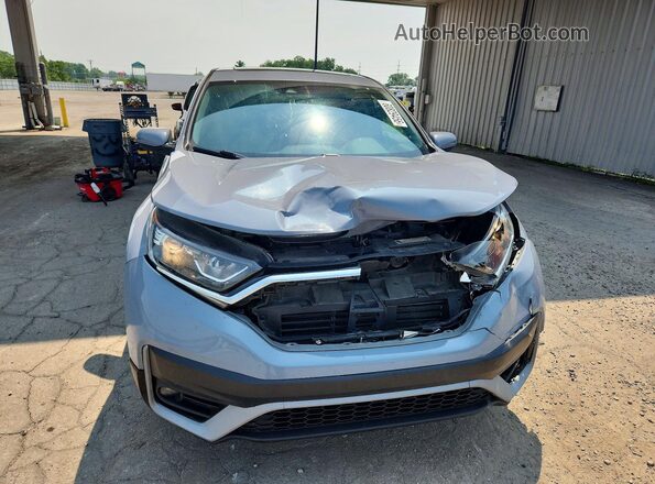 5J6RW2H82MA014293 2021 HONDA CR-V Blue Front view