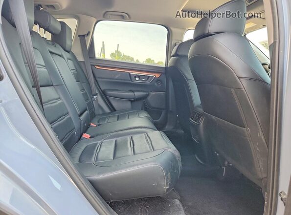 5J6RW2H82MA014293 2021 HONDA CR-V Blue Rear seats view