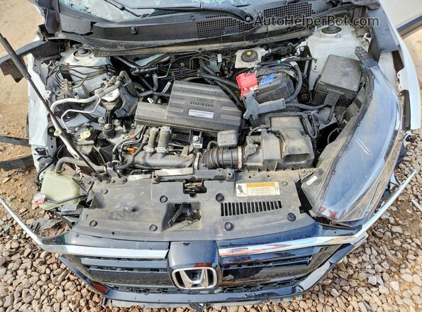 5J6RW2H82ML006604 2021 HONDA CR-V White Engine compartment view