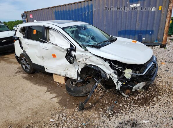 5J6RW2H82ML006604 2021 HONDA CR-V White Front right